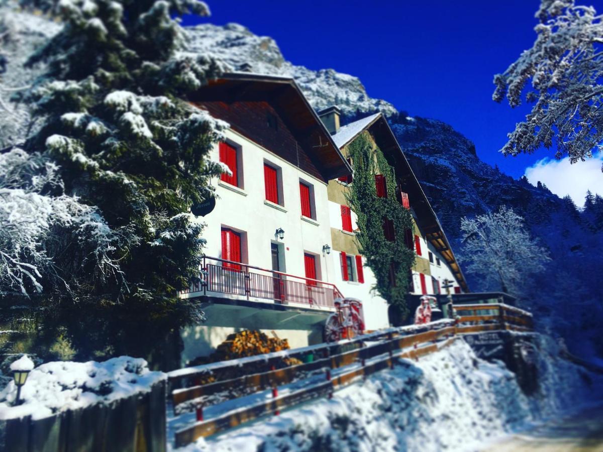 Hotel Au Bon Accueil Les Deux Alpes Exteriör bild
