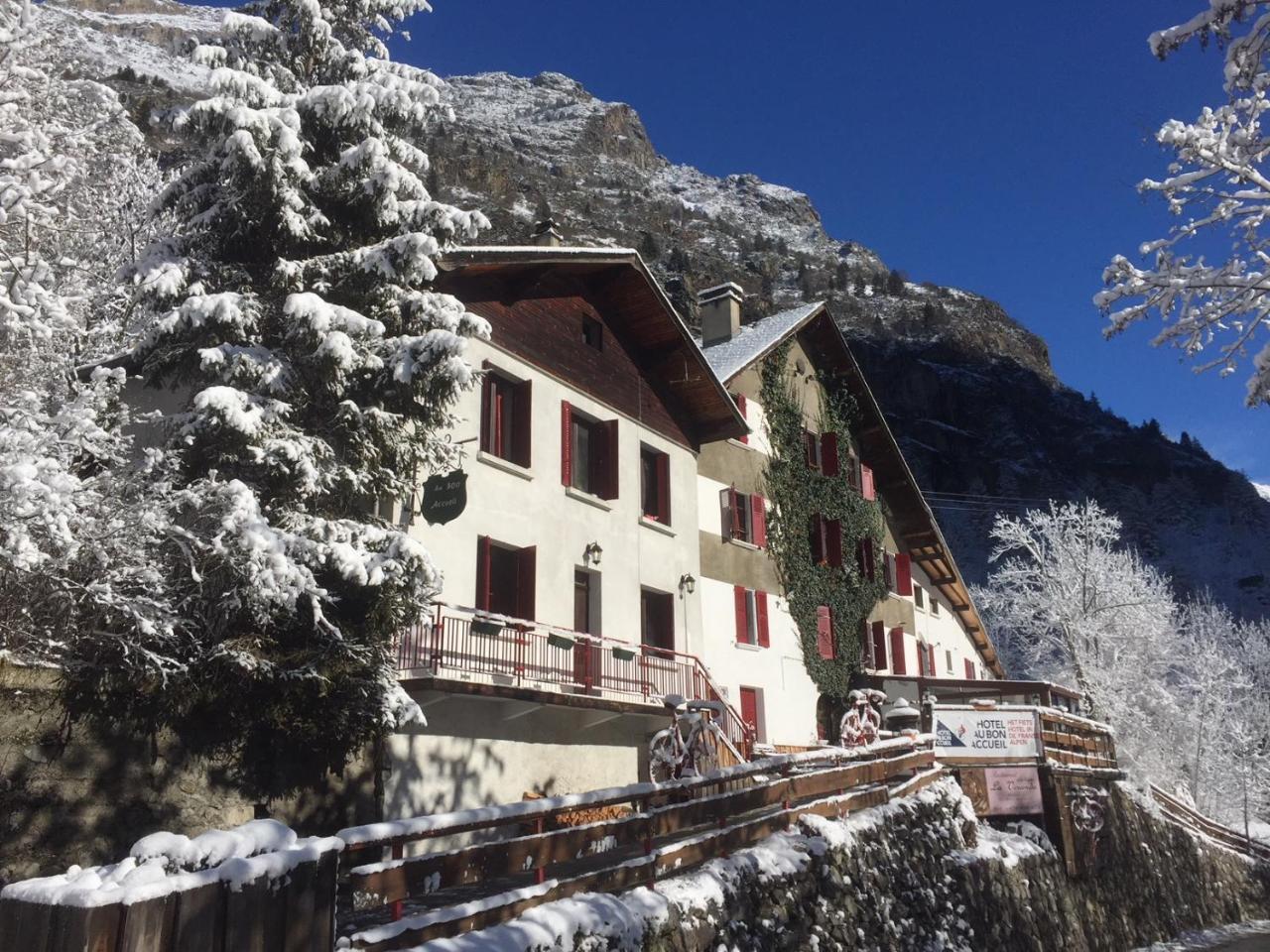 Hotel Au Bon Accueil Les Deux Alpes Exteriör bild